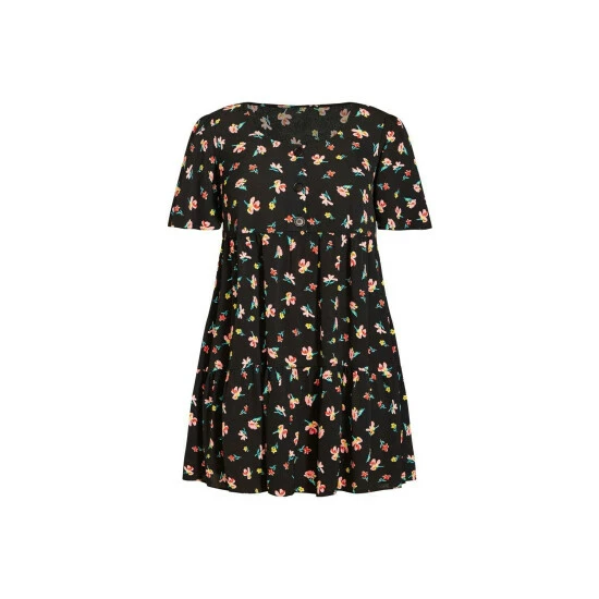 Evans Floral Tiered Tunic Top For Female 5 Evans Floral Tiered Tunic Top For Female - Image 3