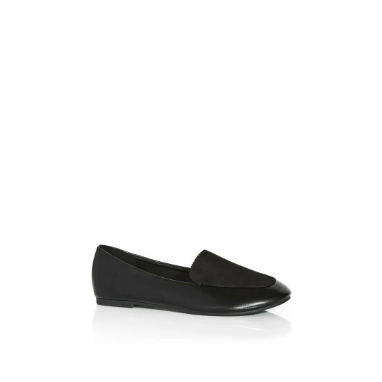 Evans Extra Wide Fit Denzel Flat Shoes For Female 6 Evans Extra Wide Fit Denzel Flat Shoes For Female - Image 4