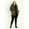 Evans Teddy Hooded Coat For Female -Cheap Evans Clothing Store unnamed file 2082