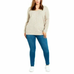 Evans Lounge V Neck Jumper For Female