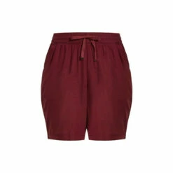 Evans Linen Blend Shorts For Female -Cheap Evans Clothing Store unnamed file 209