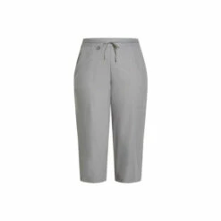 Evans Linen Blend Crop Trousers For Female -Cheap Evans Clothing Store unnamed file 2101