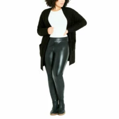 Evans Cable Knit Cardigan For Female -Cheap Evans Clothing Store unnamed file 2122