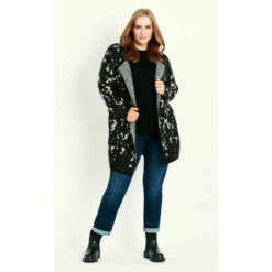 Evans Soft Touch Cardigan For Female -Cheap Evans Clothing Store unnamed file 2127