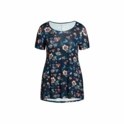 Evans Short Sleeve Swing Tunic Top For Female -Cheap Evans Clothing Store unnamed file 2148