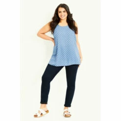 Evans Spot Print Vest For Female 11 Evans Spot Print Vest For Female -Cheap Evans Clothing Store unnamed file 2162