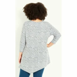 Evans Fanna Point Front Tunic Top For Female -Cheap Evans Clothing Store unnamed file 2174