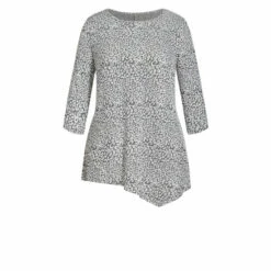 Evans Fanna Point Front Tunic Top For Female -Cheap Evans Clothing Store unnamed file 2176