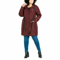 Evans Diamond Quilted Jacket For Female -Cheap Evans Clothing Store unnamed file 2185