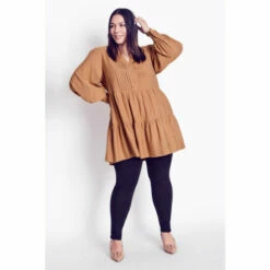 Evans Angelica Pintuck Tunic Top For Female 11 Evans Angelica Pintuck Tunic Top For Female -Cheap Evans Clothing Store unnamed file 2203