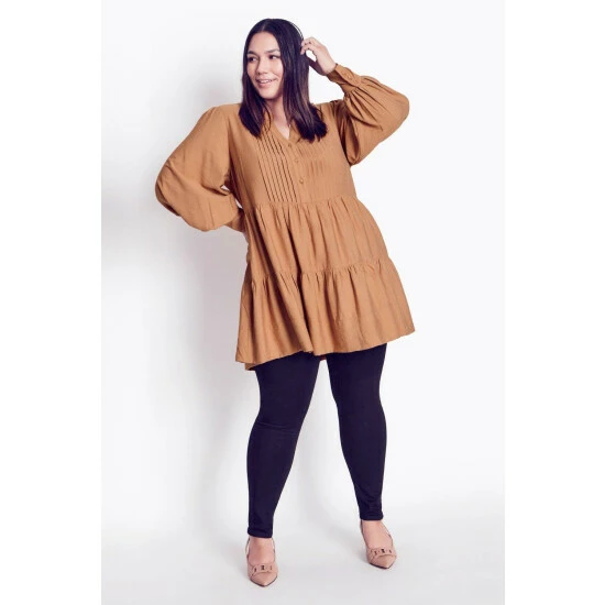 Evans Angelica Pintuck Tunic Top For Female 7 Evans Angelica Pintuck Tunic Top For Female - Image 5