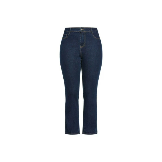 Evans Curve Fit Straight Leg Jeans - Short For Female 5 Evans Curve Fit Straight Leg Jeans - Short For Female - Image 3