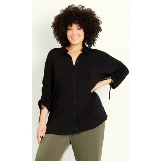 Evans Tie Sleeve Shirt For Female 5 Evans Tie Sleeve Shirt For Female - Image 3