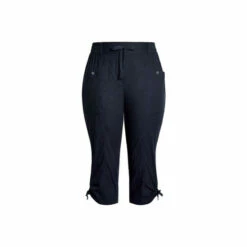 Evans Poplin Crop Pants For Female -Cheap Evans Clothing Store unnamed file 2248