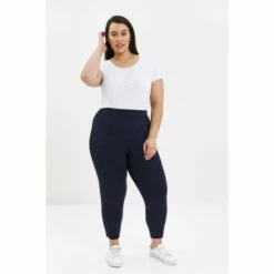 Evans Stretch Tapered Trousers For Female