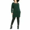 Evans Sparkle Neck Jumper For Female -Cheap Evans Clothing Store unnamed file 2255