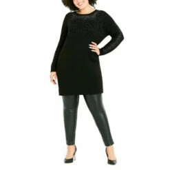 Evans Sparkle Neck Jumper For Female 17 Evans Sparkle Neck Jumper For Female -Cheap Evans Clothing Store unnamed file 2262