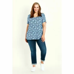 Evans Animal Butterfly V-Neck Top For Female 11 Evans Animal Butterfly V-Neck Top For Female -Cheap Evans Clothing Store unnamed file 2283
