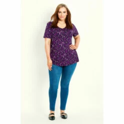 Evans Animal Butterfly V-Neck Top For Female 12 Evans Animal Butterfly V-Neck Top For Female -Cheap Evans Clothing Store unnamed file 2284