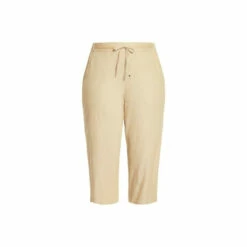 Evans Linen Blend Crop Trousers For Female -Cheap Evans Clothing Store unnamed file 23