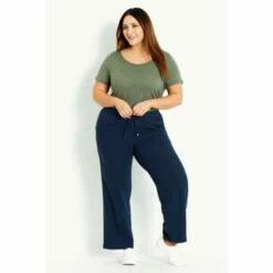 Evans R:Navy Lv Trousers For Female -Cheap Evans Clothing Store unnamed file 2369