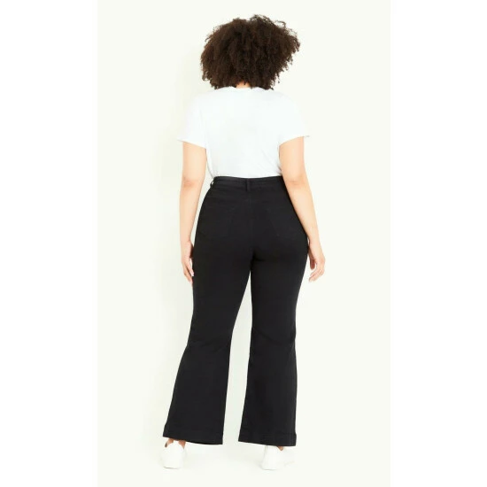 Evans Wide Leg Jeans For Female 4 Evans Wide Leg Jeans For Female - Image 2