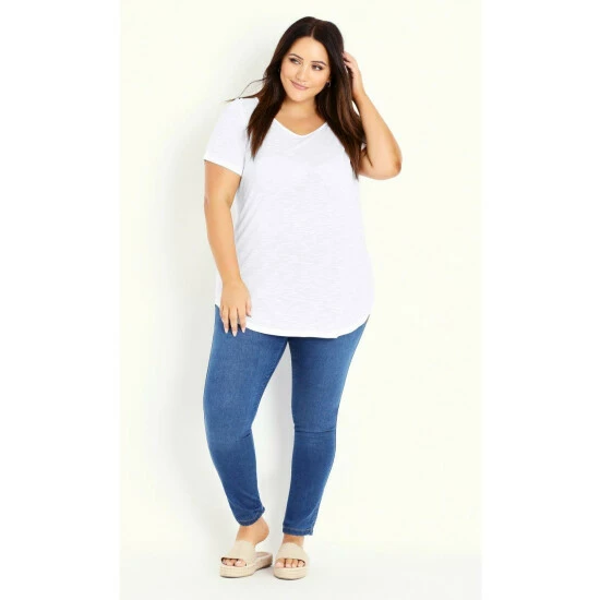 Evans Slub T-Shirt For Female 6 Evans Slub T-Shirt For Female - Image 4