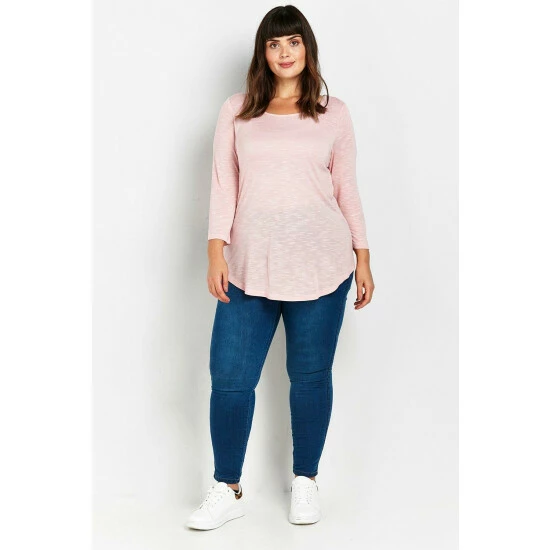 Evans 3/4 Sleeve T-Shirt For Female 6 Evans 3/4 Sleeve T-Shirt For Female - Image 4