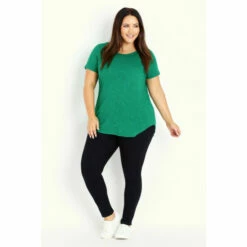 Evans Basic Slub T-Shirt For Female -Cheap Evans Clothing Store unnamed file 2476
