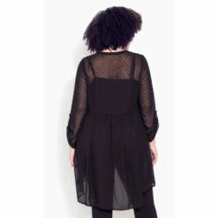 Evans Dobby Longline Tunic Top For Female 12 Evans Dobby Longline Tunic Top For Female -Cheap Evans Clothing Store unnamed file 2492