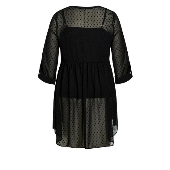 Evans Dobby Longline Tunic Top For Female 8 Evans Dobby Longline Tunic Top For Female - Image 6