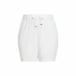 Evans Linen Blend Shorts For Female -Cheap Evans Clothing Store unnamed file 2522