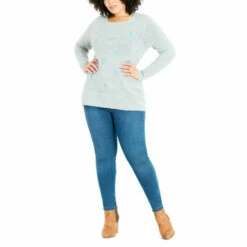 Evans Snowflake Jumper For Female