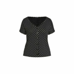 Evans Jersey Button Up Top For Female -Cheap Evans Clothing Store unnamed file 2609