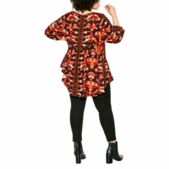 Evans Frida Print Pocket Top For Female -Cheap Evans Clothing Store unnamed file 262