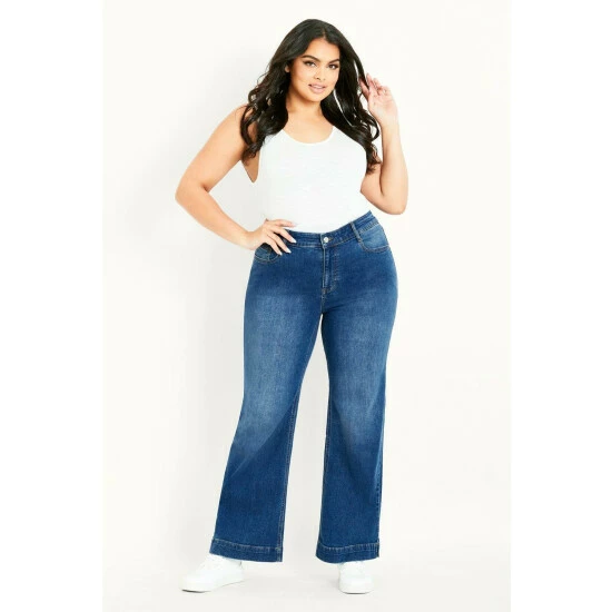 Evans Wide Leg Jeans For Female 9 Evans Wide Leg Jeans For Female - Image 7