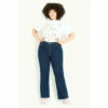 Evans Curve Fit Bootscut Jeans - Short For Female -Cheap Evans Clothing Store unnamed file 2675