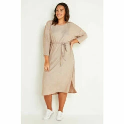 Evans Ribbed Lurex Midi Dress For Female 9 Evans Ribbed Lurex Midi Dress For Female -Cheap Evans Clothing Store unnamed file 2714