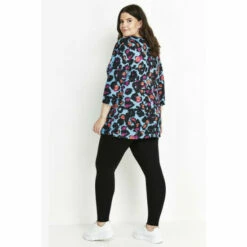 Evans Animal Print Top For Female -Cheap Evans Clothing Store unnamed file 2800