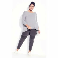 Evans Maci Tunic Top For Female -Cheap Evans Clothing Store unnamed file 2806