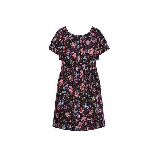 Evans Floral Bardot Dress For Female 5 Evans Floral Bardot Dress For Female - Image 3