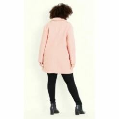 Evans Teddy Button Coat For Female -Cheap Evans Clothing Store unnamed file 287