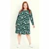 Evans Swing Print Dress For Female -Cheap Evans Clothing Store unnamed file 2888