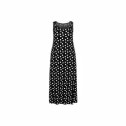 Evans Spot Maxi Dress For Female -Cheap Evans Clothing Store unnamed file 293