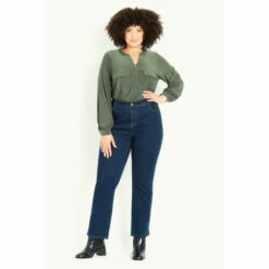 Evans Straight Leg Jeans - Short For Female