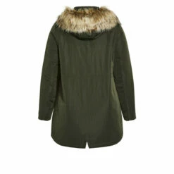 Evans Padded Parka Coat For Female -Cheap Evans Clothing Store unnamed file 299