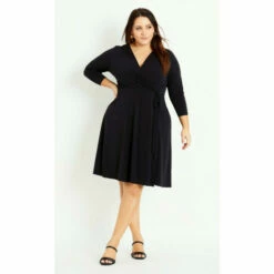 Evans Wrap Love Dress For Female -Cheap Evans Clothing Store unnamed file 3046