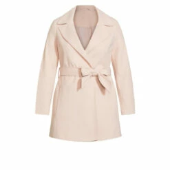 Evans Belted Coat For Female -Cheap Evans Clothing Store unnamed file 332