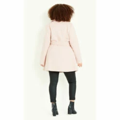 Evans Belted Coat For Female -Cheap Evans Clothing Store unnamed file 333