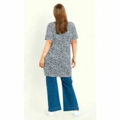 Evans Print Pocket Tunic Top For Female -Cheap Evans Clothing Store unnamed file 339